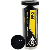 Dunlop Pro - Pelotas de Squash (3 Unidades)